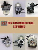 Huayi P27 Predator 420cc Carburetor 16100-ZF6-V01 for Honda and Clone GX390 GX340 11hp Predator 13hp Pressure Washer Snow Blower Mini Bikes…