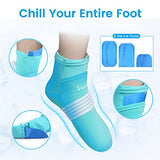 SuzziPad Cold Therapy Socks & Hand Ice Pack Cold Gloves for Chemotherapy Neuropathy, Chemo Care Package for Women and Men, Ideal for Plantar Fasciitis, Carpal Tunnel, Arthritis Hand Pain Relief, S/M