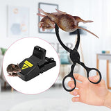 8 Pack Mouse Trap with 1 clamp Mouse Traps Indoor for Home Best Humane with 8 Trap Mouse Snap Traps Safe and Effective Mousetrap for Living Room Kitchen Basement Garden Balcony