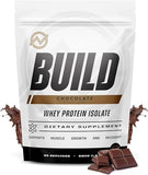 Outwork Nutrition Build Whey Protein Isolate - Perfect for Workout Recovery and Muscle Growth - Increase Protein Intake - Low Lactose, Gluten-Free, Energy Snack - 1.8lbs Delicious Chocolate Flavor