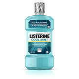 Listerine Antiseptic Mouthwash, Cool Mint - 500 ml (Pack of 4)