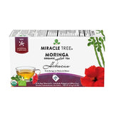 Miracle Tree - 6 Count of Organic Moringa Superfood Tea, 25 Individually Sealed Tea Bags, Hibiscus (Keto, Detox, Energy/Immunity Booster, Vegan, Gluten-Free, Organic, Non-GMO, Caffeine-Free)