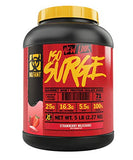 Mutant ISO Surge Whey Protein Isolate Powder Acts Fast to Help Recover, Build Muscle, Bulk and Strength, 5 lb - Strawberry Milkshake