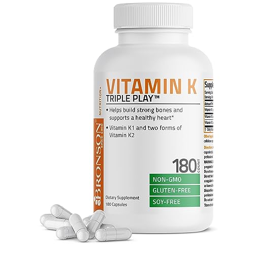 Vitamin K Triple Play (Vitamin K2 MK7 / Vitamin K2 MK4 / Vitamin K1) F