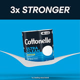 Cottonelle Toilet Paper & Viva Paper Towels Bundle: 24 Cottonelle Ultra Clean Toilet Paper Family Mega Rolls (4 Packs of 6) & 12 Viva Multi-Surface Cloth Paper Towel Super Rolls