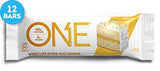 ONE Protein Bars, Lemon Cake, Gluten Free Protein Bars with 20g Protein and only 1g Sugar, Guilt-Free Snacking for High Protein Diets, 2.12 oz (12 Pack)