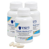 VSL#3 Probiotics Medical Food for Gut Health Dietary Management, High Potency 112.5 Billion CFU Dose, 1 Gastro Recommended Multi-Strain Probiotic, 60 Pack Capsules, 3 Pack