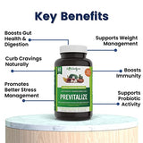 Previtalize | The Perfect Natural Prebiotic Complement to Provitalize - Formulated to promote digestion and overall gut health