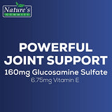 Joint Support Supplement - Extra Strength Glucosamine Joint Support Gummy - Joint Health Support & Flexibility for Back, Knees, & Hands - Vitamin E for Immune Support for Women & Men - 120 Gummies