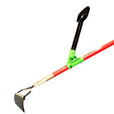 The Rah Handle! A Universal Ergonomic Back Saving Lefty Or Righty, Secondary Handle For Snow Shovels, Rakes, and Other Gardening Or Construction Tools.