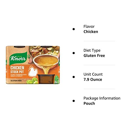 Knorr Chicken Stock Gel Pots 8 Pack 224g kateminimalist
