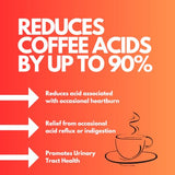 Coffee Tamer 50ct 400mg Packets- Acid Reducing Granules