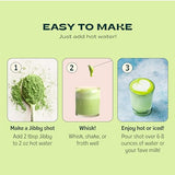 Matcha Super Latte - Ceremonial Grade Green Tea Organic Matcha Powder, Collagen, MCT Oil, Superfood Mushrooms, Matcha Latte Collagen Powder, Detox Mushroom Matcha Powder (Unsweetened, 30 Servings)