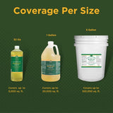 Baar Products - MolEvict Lawn Mole Castor Oil - Lawn & Garden Protection - Up to 20,000 Sq. Ft. of Coverage - 1 Gallon