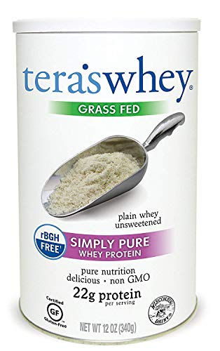Tera's Whey Protein, Plain Unsweetened, 12 oz