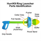 HurriK9 - Flying Ring Launcher - Replacement Part - Power Band Set