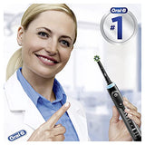 Oral-B CrossAction Black Edition Brush Heads with CleanMaximiser Bristles for Superior Cleaning, Pack of 6