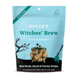 Bocce's Bakery All-Natural Witches Brew Dog Treats, Wheat-Free, Limited Ingredient Soft & Chewy Dog Treats, Inspired by Halloween, 6 oz