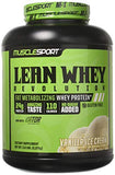 Musclesport Lean Whey Revolution™ Protein Powder - Whey Protein Isolate - Low Calorie, Low Carb, Low Fat, Incredible Flavors - 25g Protein per Scoop - 5lb Vanilla Ice Cream