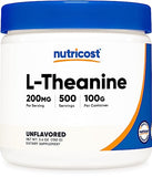 Nutricost L-Theanine Powder 100 Grams - Gluten Free & Non-GMO