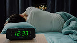 Emerson SmartSet Dual Alarm Clock Radio with AM/FM Radio, Dimmer, Sleep Timer and .9" LED Display, CKS1900