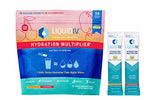 Liquid I.V. Hydration Multiplier, 30 Individual Serving Stick Packs in Resealable Pouch Flavor : Golden Cherry & Strawberry (3), Pack of 1