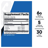 Nutricost BCAA Powder (Unflavored, 30 Servings) - Vegetarian, Non-GMO, Gluten Free, Optimal 2:1:1 Ratio