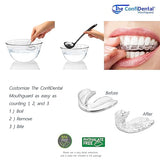 The ConfiDental Mouth Guard for Grinding Teeth at Night - 2 Models for Child or Small Mouth Pack of 6 Moldable Dental Night Guards for Teeth Grinding and Clenching Teeth Grinding Mouth Guard for Sleep