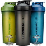 Hydra Cup 3 PACK, Extra Large 45-Ounce Shaker Bottle, Cup with Dual Blenders for Mixing Protein