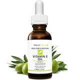 Vitamin E Oil - 100% Pure & Natural, 42,900 IU. Repair Dry, Damaged Skin from Surgery & Acne, Age Spots & Wrinkles. Boost Collagen for Moisturized, Youthful-Looking Skin. d-Alpha tocopherol, 1 Fl Oz