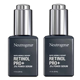 Neutrogena Rapid Wrinkle Repair Retinol Power Facial Serum Age Perfect Midnight Serum Pro+ .5% - 1oz 30ml - (2-Pack Anti Aging Serum 2oz)