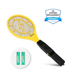 Electric Fly Swatter Racket - Indoor Bug Zapper for Home, Mosquito Killer, Fly Zapper, Pest Control, Gnat Killer, Bug Catcher, Insect Killer - Outdoor & Indoor Use 2-Pack