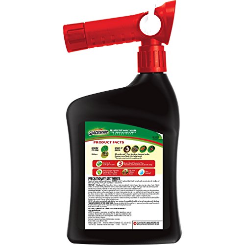 Spectracide Triazicide Insect Killer For Lawns & Landscapes Concentrate (Ready-To-Spray), Protects Lawns, Vegetables, Fruit & Nut Trees, Roses, Flowers & Shrubs, 32 fl Ounce