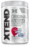 XTEND Original BCAA Powder Airheads Candy Flavor, 7g BCAA and 2.5g L-Glutamine, Sugar Free Post Workout Muscle Recovery Drink with Amino Acids for Men & Women, 30 Servings