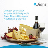 Omne Diem Histamine Digest DAO 30,000 HDU - 60 Caps - Histamine Neutralizing Enzyme - Relieve Histamine Intolerance with Diamine Oxidase