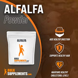 BULKSUPPLEMENTS.COM Organic Alfalfa Powder - Alfalfa Grass Powder - Alfalfa Organic Powder - Alfalfa Sprouts Supplement - Alfalfa Supplement - Green Superfood Powder (500 Grams - 1.1 lbs)