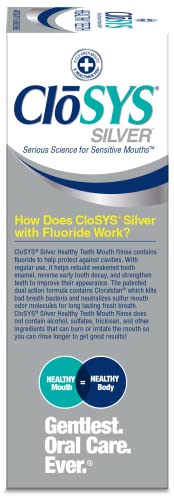 CloSYS Healthy Teeth Oral Rinse Mouthwash - 32 Fl Oz (Pack of 2) – kate ...