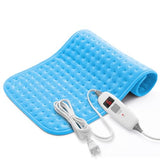 Electric Heating Pad for Back Pain Relife, Cramps, Neck and Shoulder, Moist/Dry Heat Therapy with Auto Shut Off Heating Pads, Holiday Christmas Gifts for Women Men Mom Dad (12"x24"), Blue