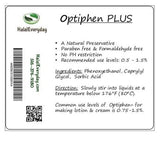 Optiphen Plus - Optiphen + Water Soluble and Gentle Preservative 2 Oz - Our Formula of Optiphen with Sorbic Acid - Enough Preservative for About 12 Pound of Solution