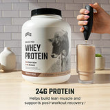 Levels Grass Fed 100% Whey Protein, No Hormones, Chocolate Mocha, 5LB