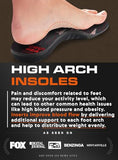 (Pro Grade) 220+ lbs Plantar Fasciitis High Arch Support Insoles Men Women - Orthotic Shoe Inserts for Arch Pain Relief - Boot Work Shoe Insole - Standing All Day Heavy Duty Support (L, Dark Military)