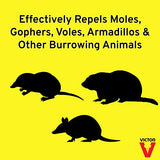 Victor M7001-1 Mole & Gopher Repellent, 64 Ounce (Pack of 1), Black