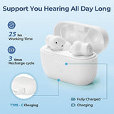 Maihear 2 in 1 Bluetooth and Rechargeable OTC Hearing Aids with APP Control for Seniors Adults, 16 Channel Personal Digital Sound Amplifiers with Earbuds for Feedback Reduction Noise Cancelling 1 Pair