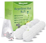 10 Packs Repellent Rat Ball Mouse Repellent, Peppermint Oil to Repel Mice and Rats, Rats Mice Rodent Repellent Deterrent Pest Insect Control
