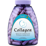 Sanar Naturals Collagen Pills Multi Collagen Complex - Type I, II, III, V, X - Extra Strength Hair Skin Nails Joints - Hydrolyzed Collagen Peptides Supplement, 150 Capsules