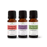 Plant Therapy Sparkling Laundry Essential Oil Blends Set of 3, Peppermint, Grapefruit & Lavender, Pure, Undiluted, Wash Fragrance and Scent Enhancer