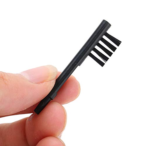 20pcs Hearing Aid Brushes for Cleaning, Hearing Aid Cleaning Brush, Hearing Amplifier Cleaning Brush with Wax Loop Magnet, Hearing Aid Accessory, Hearing Aid Cleaning Kits