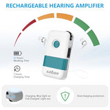 Hearing Aids for Seniors - Saban Hearing Amplifier 66db Gain Rechargeable Hearing Aids suitable for Mild-to-Profound Hearing Loss