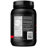 Whey Protein Powder MuscleTech Nitro-Tech Whey Protein Isolate & Peptides Protein + Creatine for Muscle Gain Muscle Builder for Men & Women Sports Nutrition Strawberry, 2.2 lb (22 Servings)