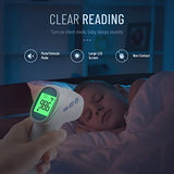 Forehead Thermometer for Adults and Kids, Digital Infrared Thermometer Gun with Fever Alarm, Fast Accurate Results, Easy for All Ages